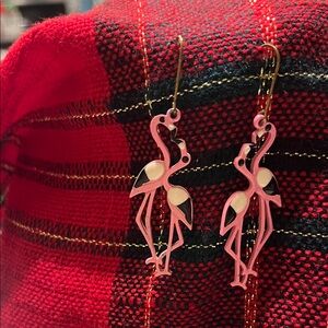 Pink Flamingo Earrings
